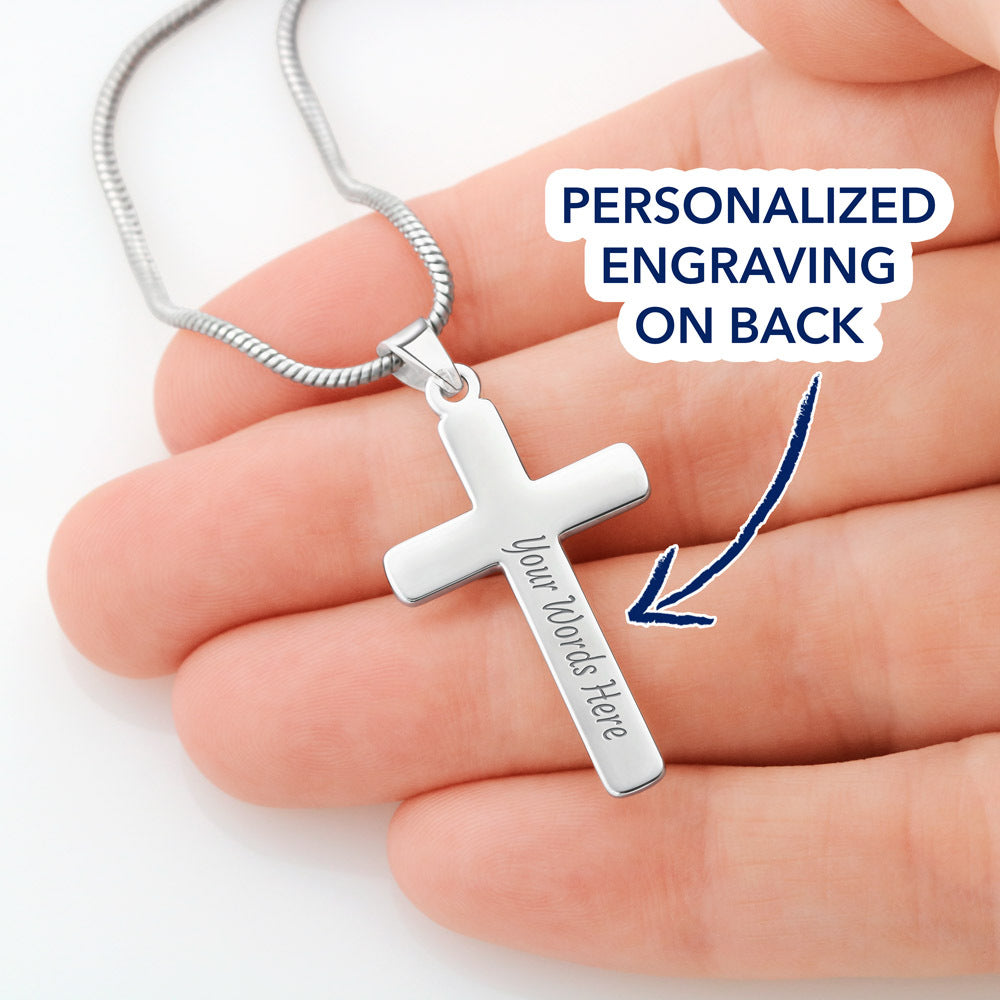 Personalized Cross Necklace – Wear Your Faith in Style!