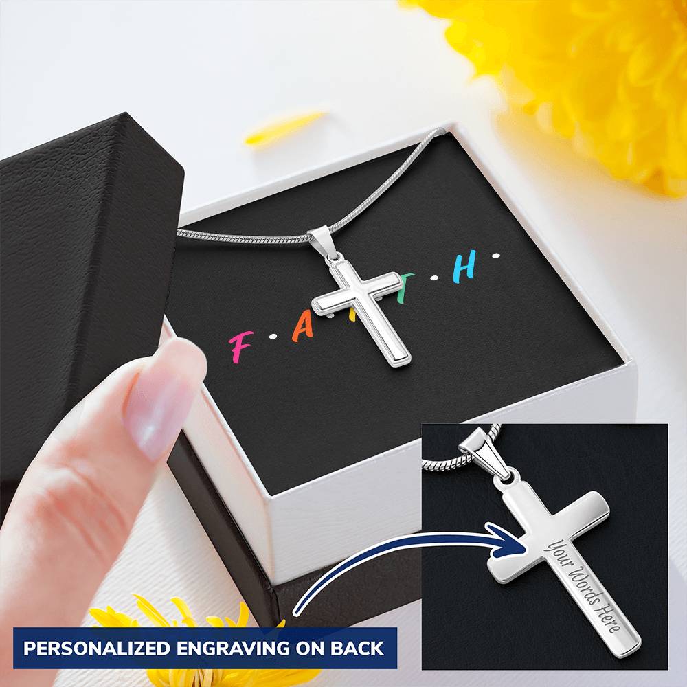 Personalized Cross Necklace – Wear Your Faith in Style!
