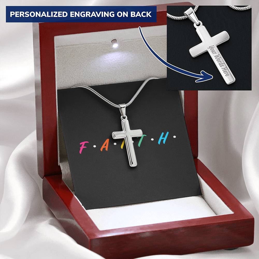 Personalized Cross Necklace – Wear Your Faith in Style!